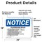 Signmission Playground Rules 1. Use Playground At Your, 24 in W x Rectangle, Vinyl Decal OS-2PACK-NS-D-1824-L-17321 - alternate 5